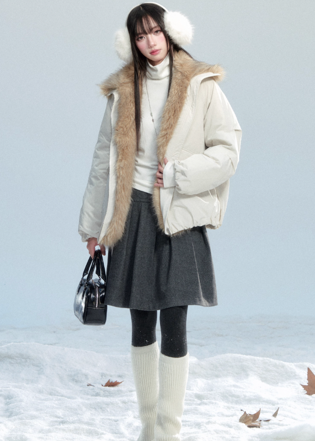 Winter Lueur Eco-Fur Coat