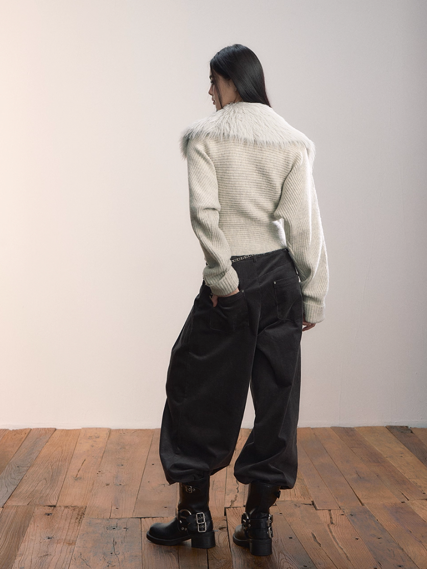 Dust Phase Pleated Pants