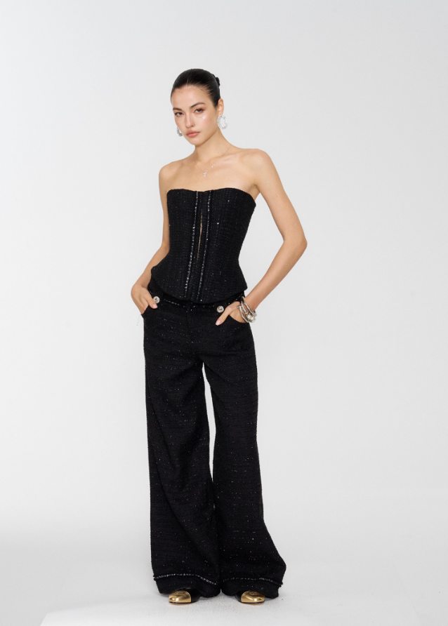 Midnight Luxe 3-Piece Chic Ensemble