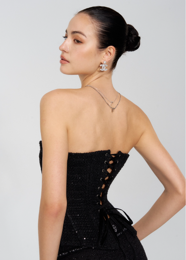 Midnight Luxe 3-Piece Chic Ensemble