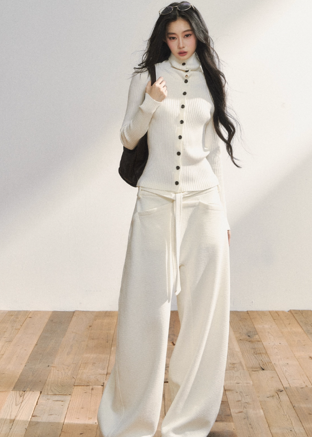 Soft Seoul Wide Drape Pants