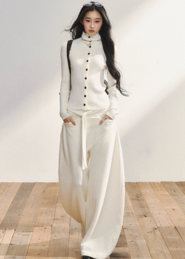 Soft Seoul Wide Drape Pants