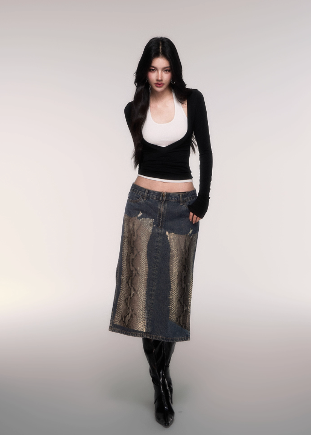Dual Fit Halterneck Two-Piece Top