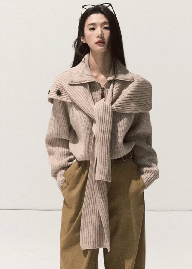 Clean Fold Relaxed Architecture Trousers