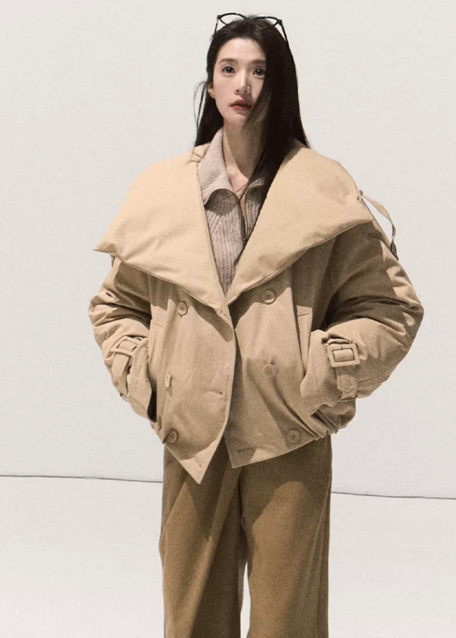 Clean Fold Relaxed Architecture Trousers