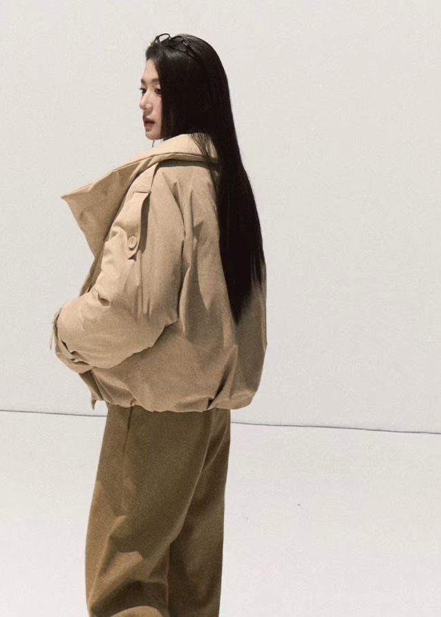 Clean Fold Relaxed Architecture Trousers