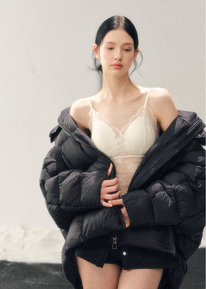Melting Snow Down Jacket