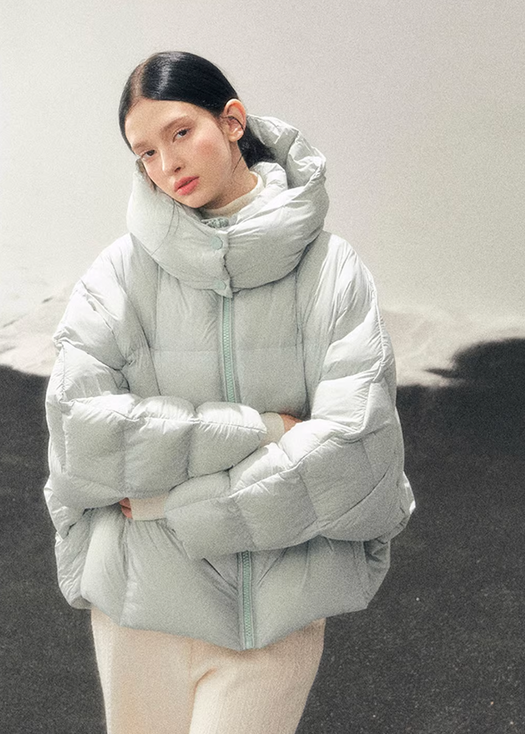 Melting Snow Down Jacket
