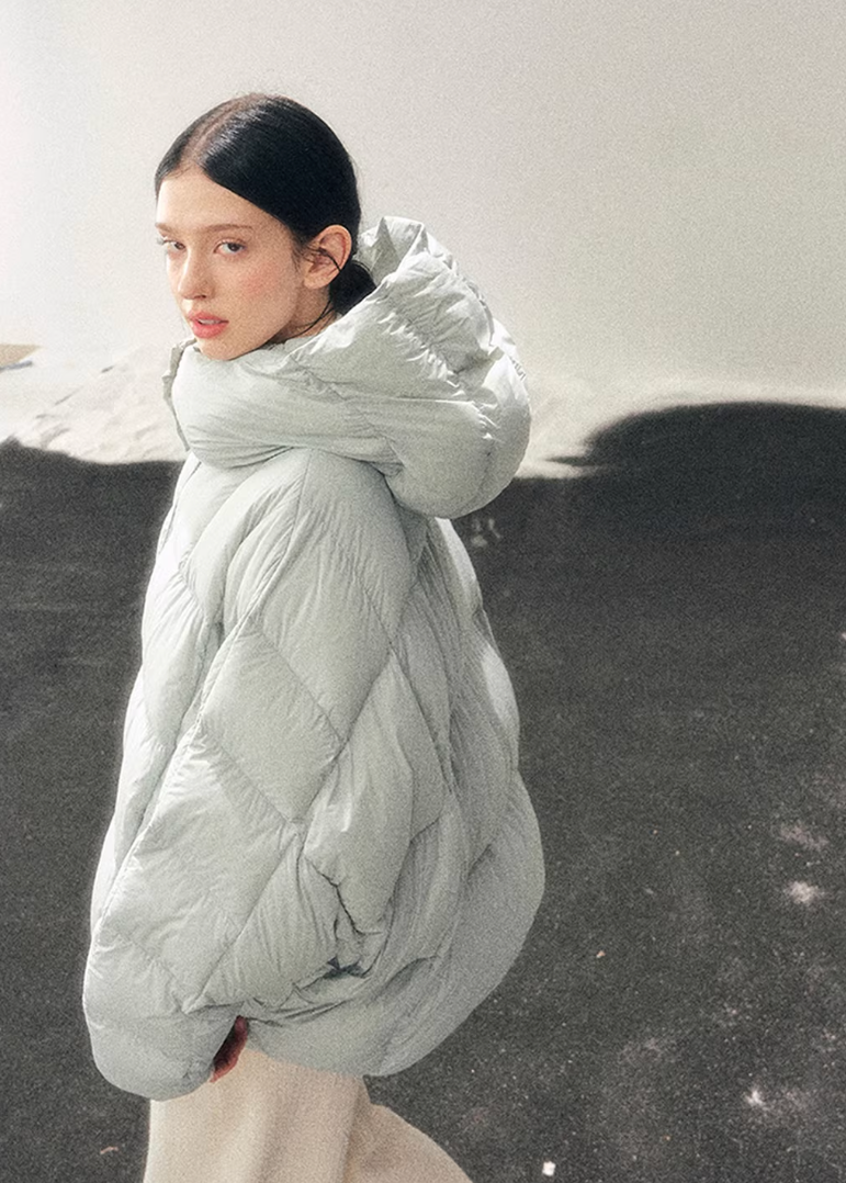 Melting Snow Down Jacket