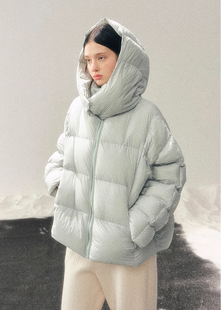 Melting Snow Down Jacket