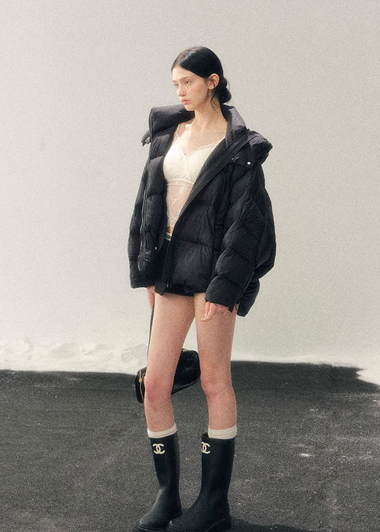 Melting Snow Down Jacket