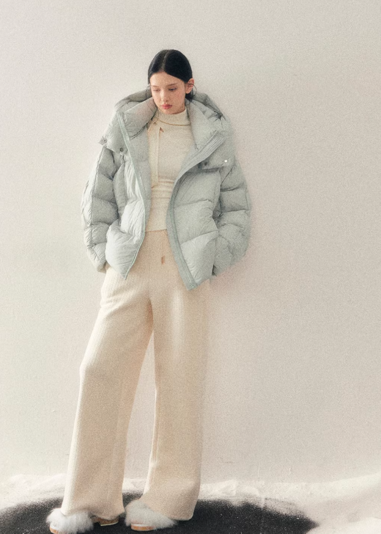 Melting Snow Down Jacket