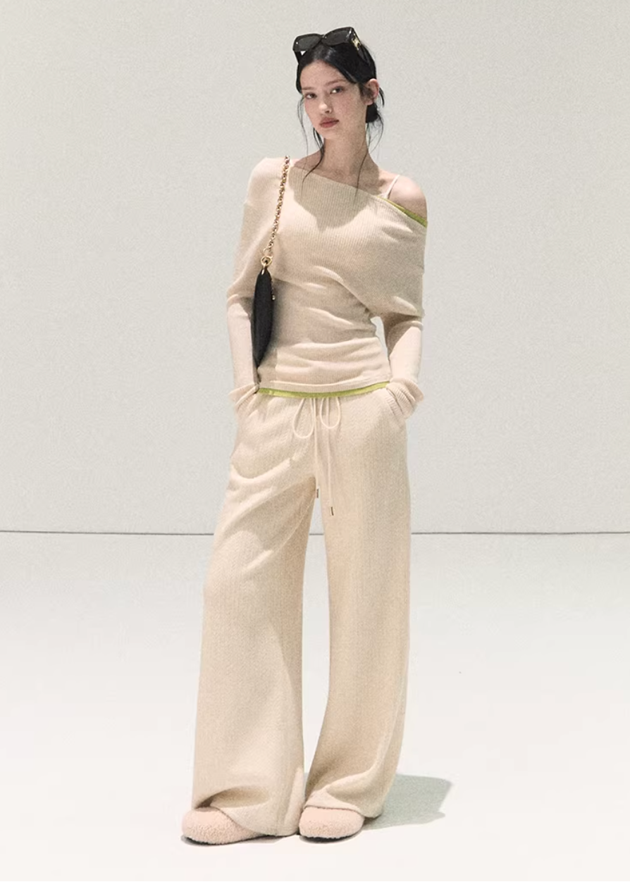 Softline Knit Wide Pants