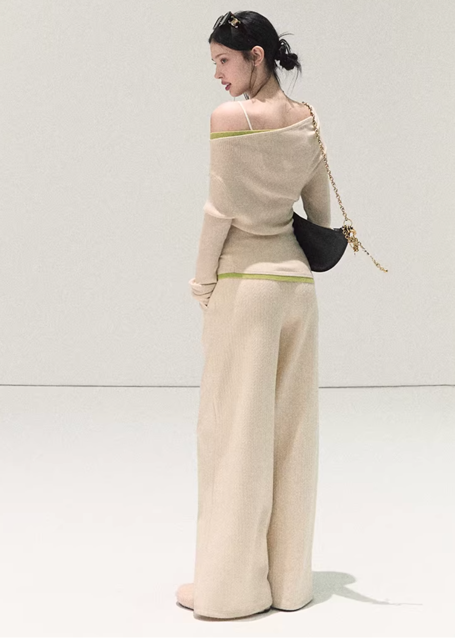 Softline Knit Wide Pants