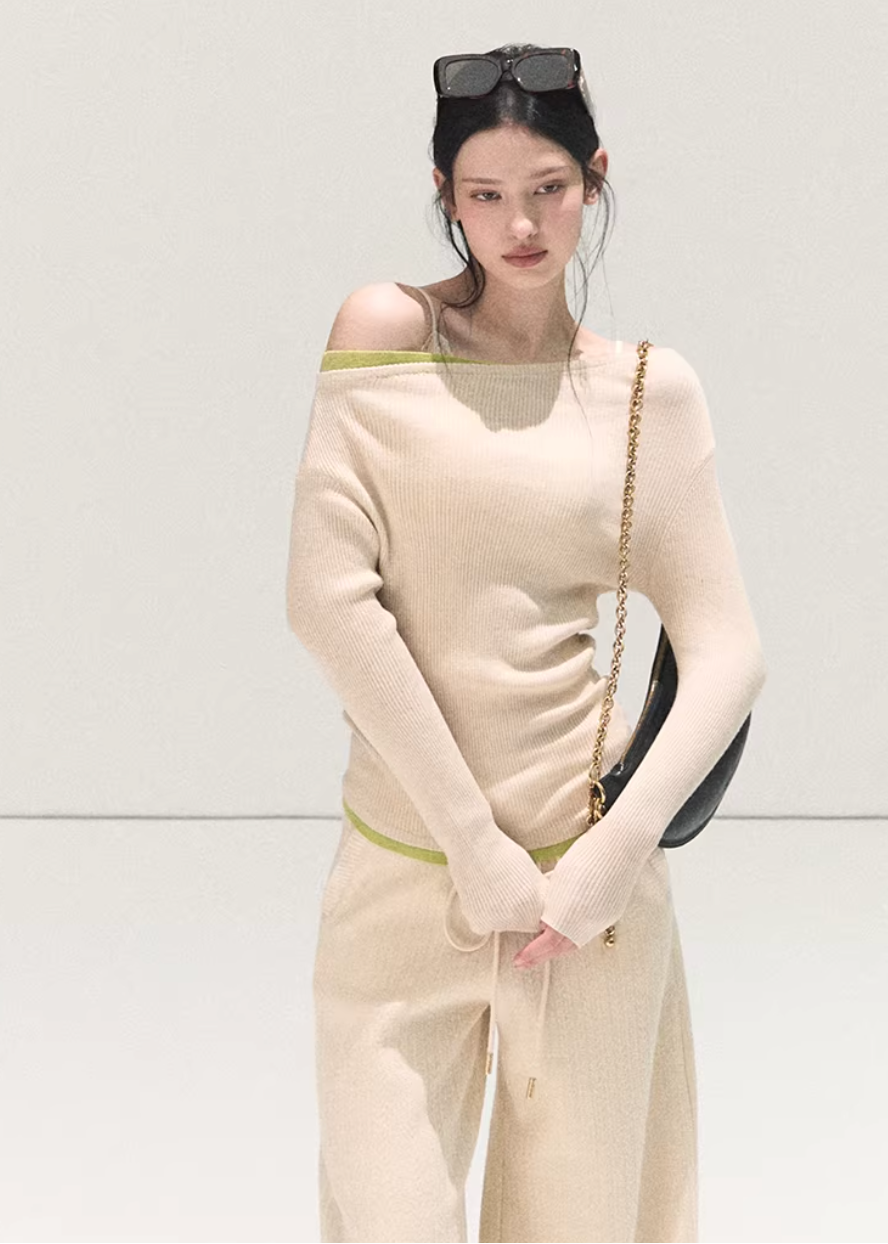 Softline Knit Wide Pants