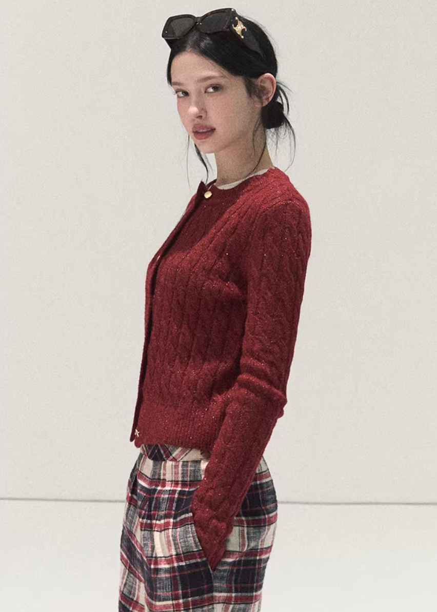 Winter Check Easy Pants