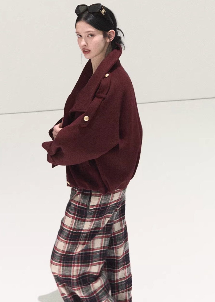 Winter Check Easy Pants