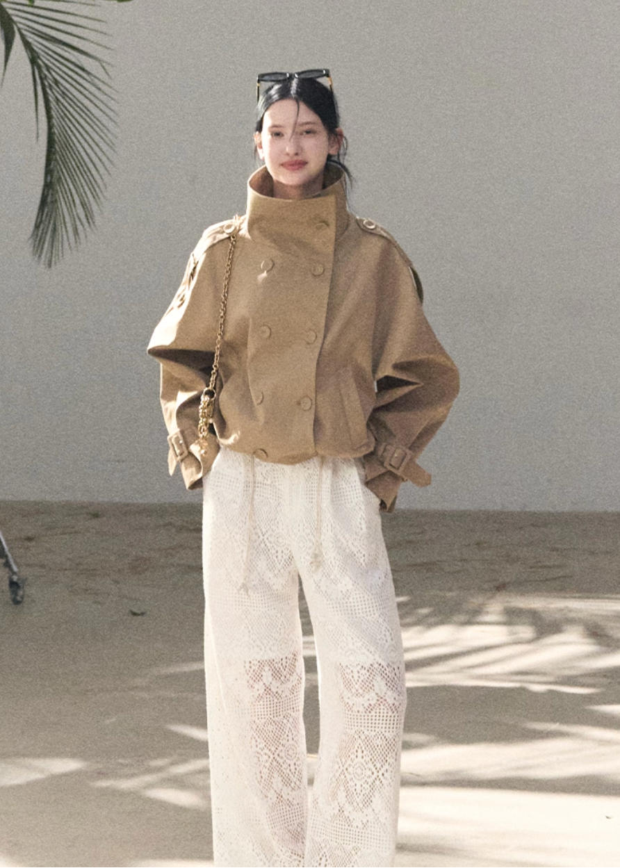 Sand & Shoal Crochet Lace Pants
