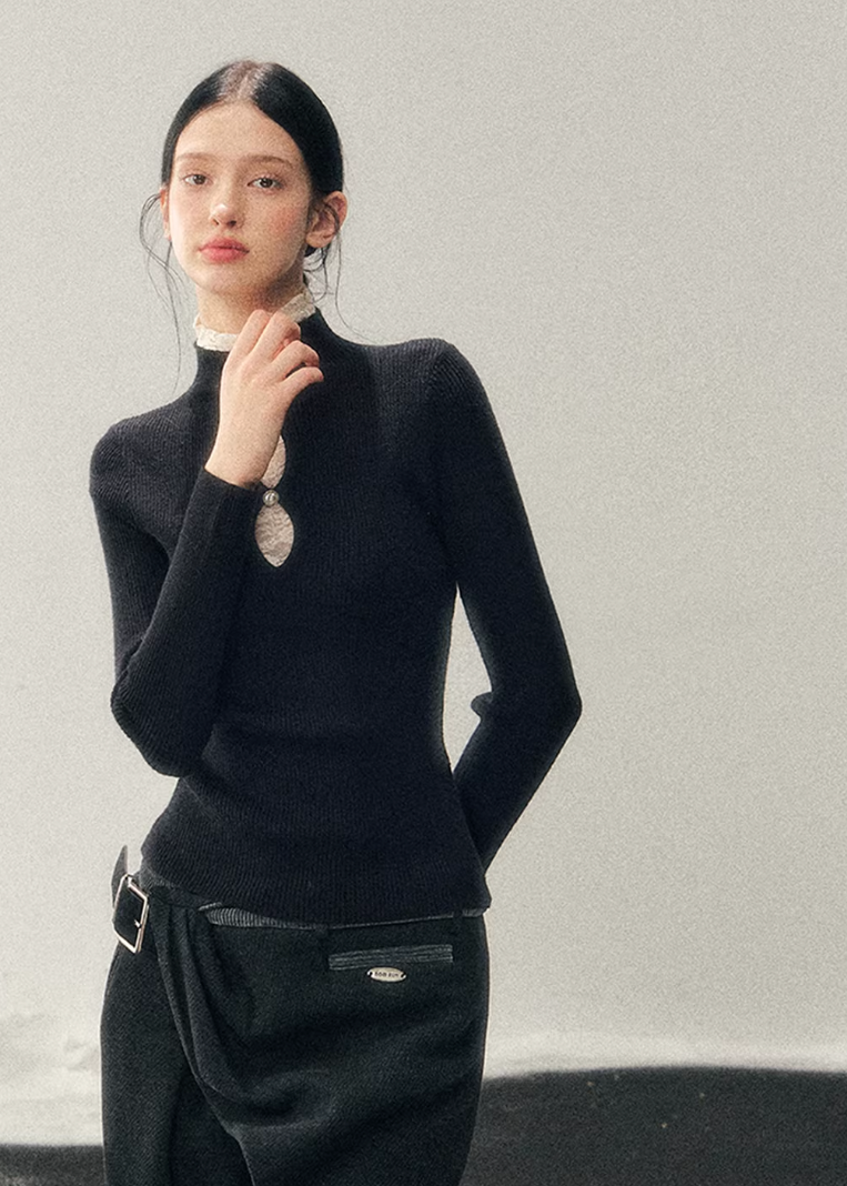 Dream Layer Turtleneck Top