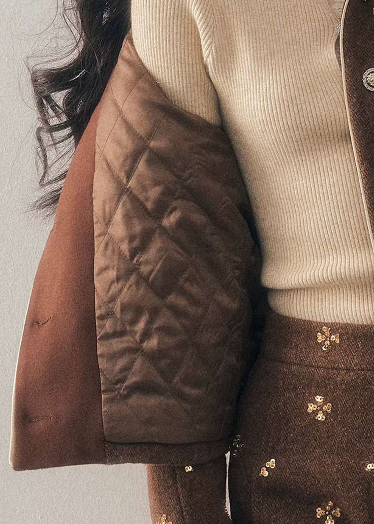 Deep Winter Wool Suit Set
