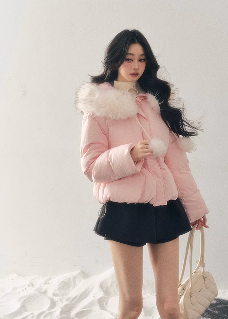 Snowfall Short Down Jacket