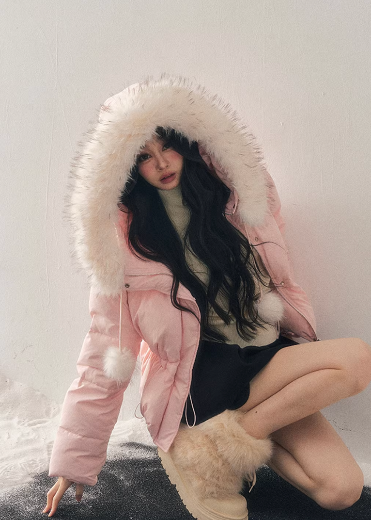 Snowfall Short Down Jacket