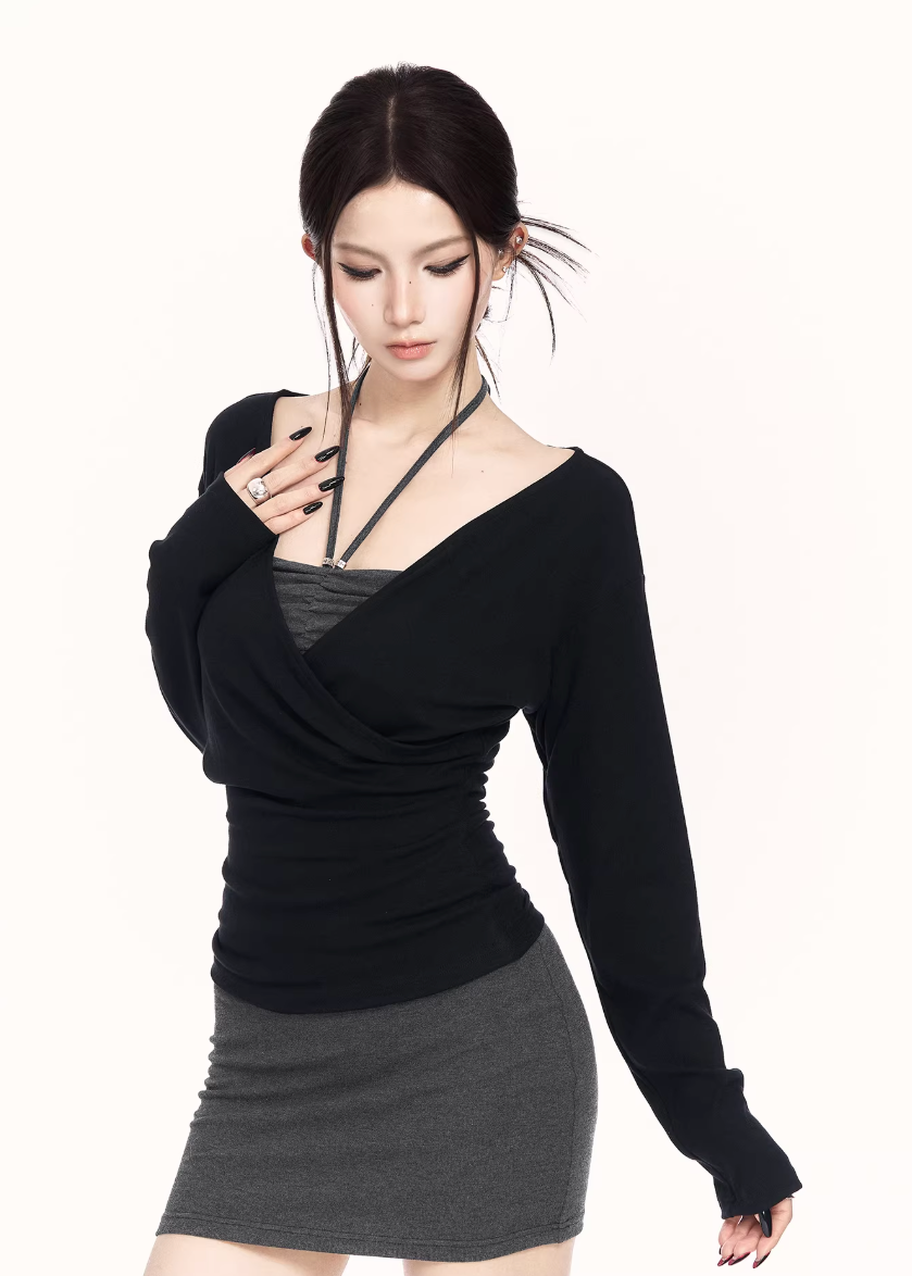 Split Tone Control Knit Set