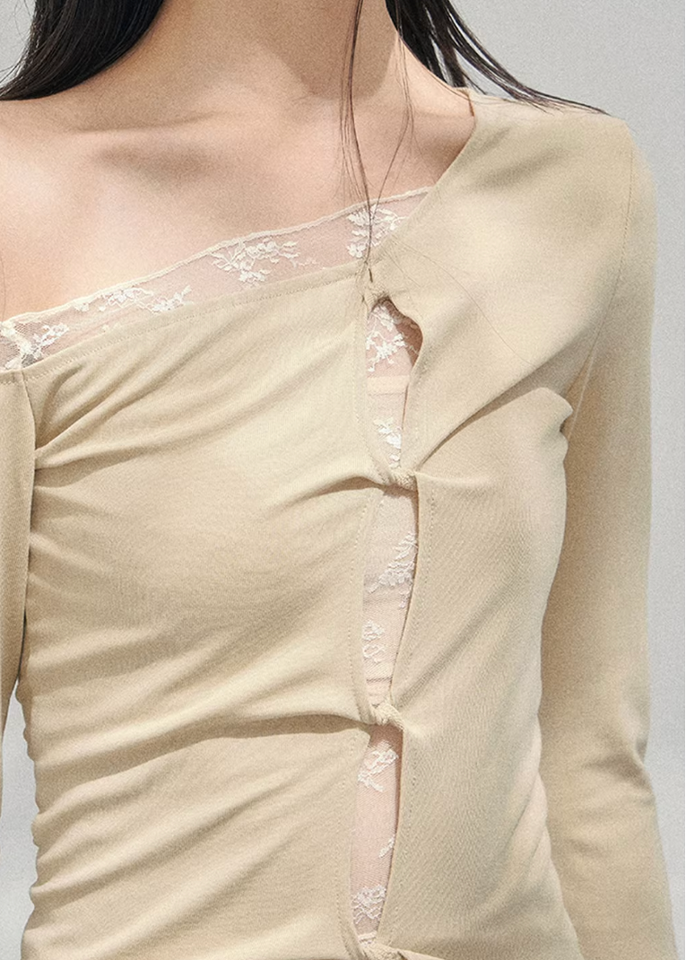 Poème Lumière Off-Shoulder Top