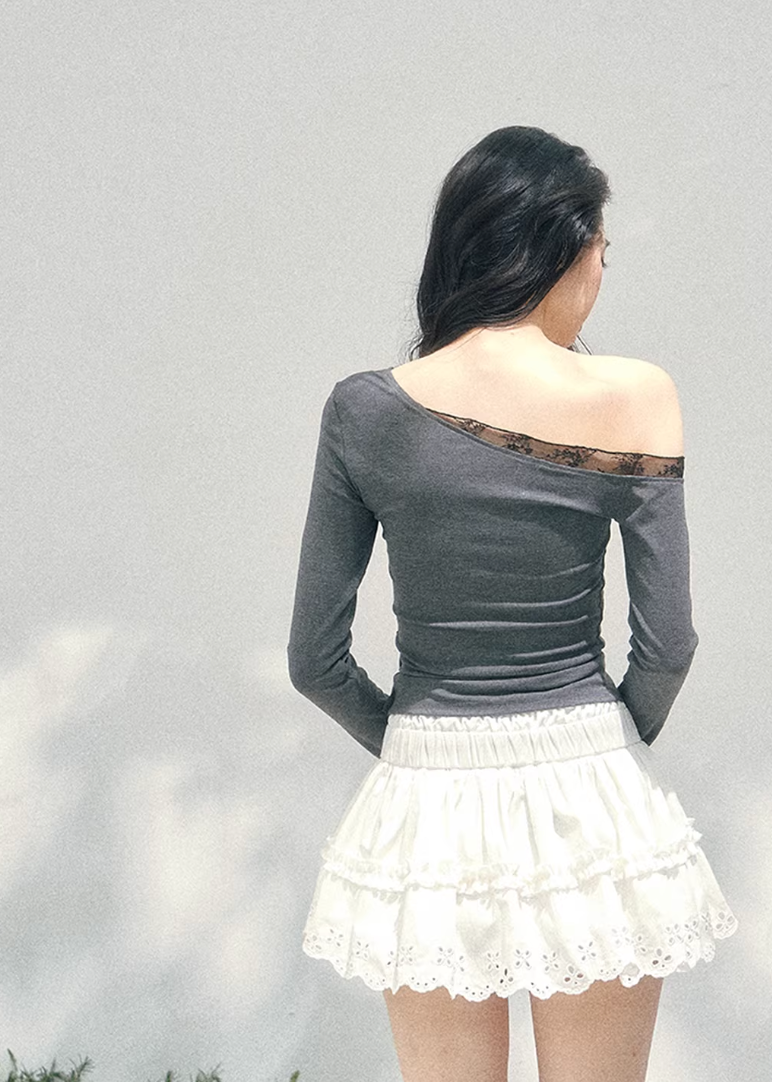 Poème Lumière Off-Shoulder Top