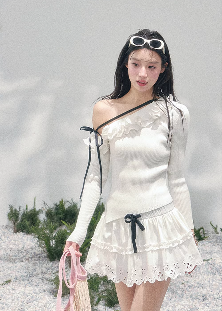 Douce Rêverie Asymmetric Knit