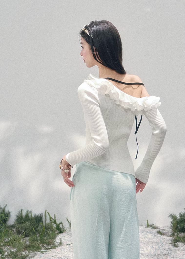 Douce Rêverie Asymmetric Knit