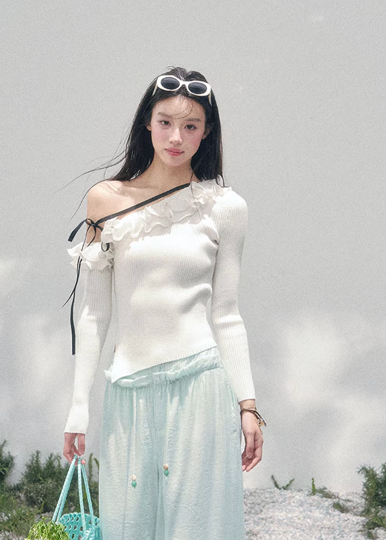 Douce Rêverie Asymmetric Knit