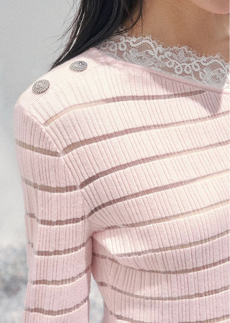 Regard Doux Asymmetric Knit