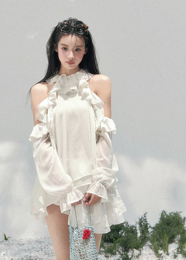 Heidi Fleur Sheer Blouse