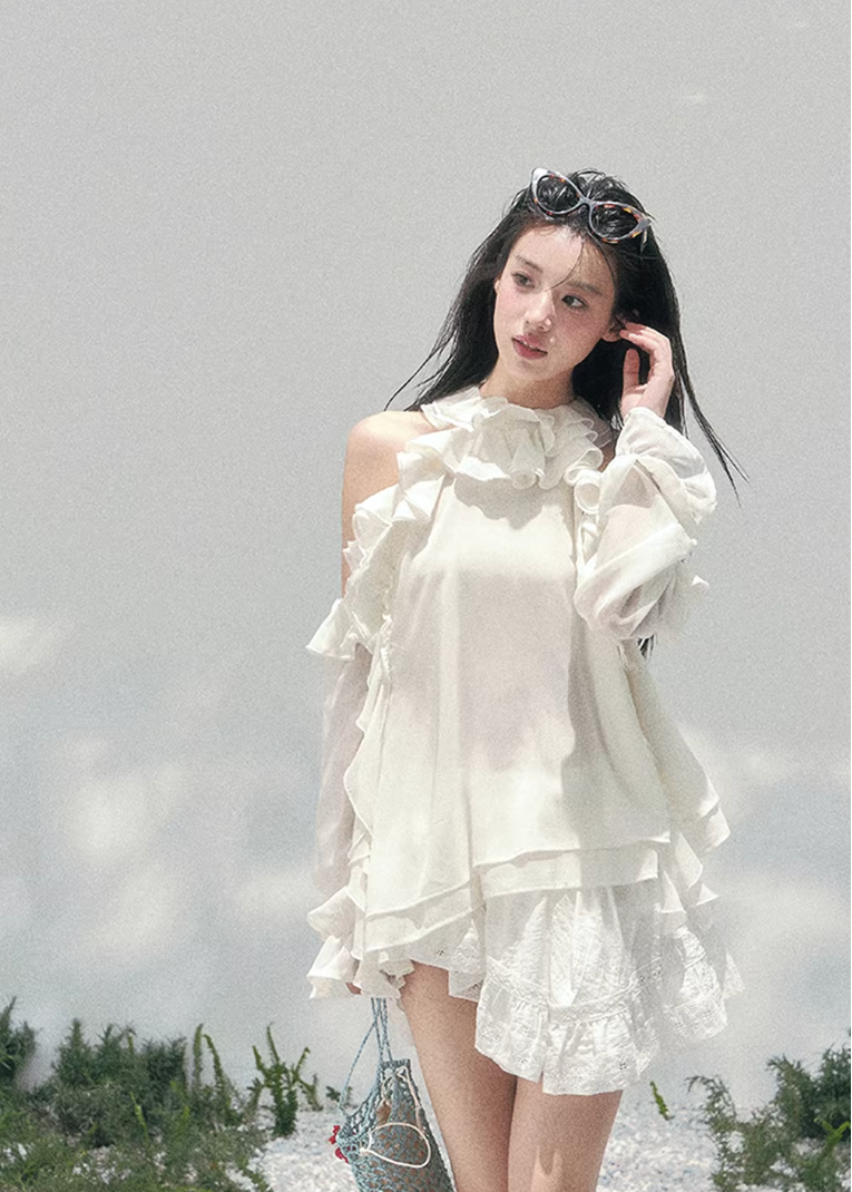 Heidi Fleur Sheer Blouse