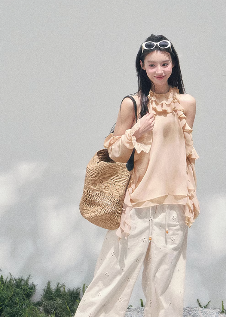 Heidi Fleur Sheer Blouse