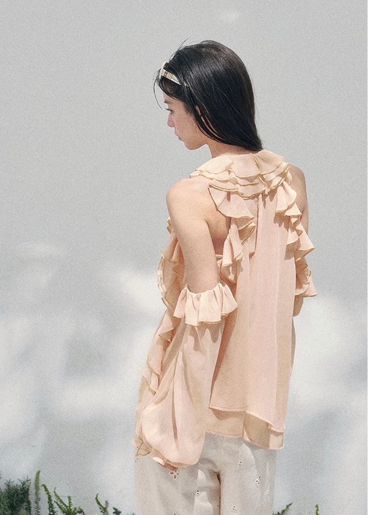 Heidi Fleur Sheer Blouse