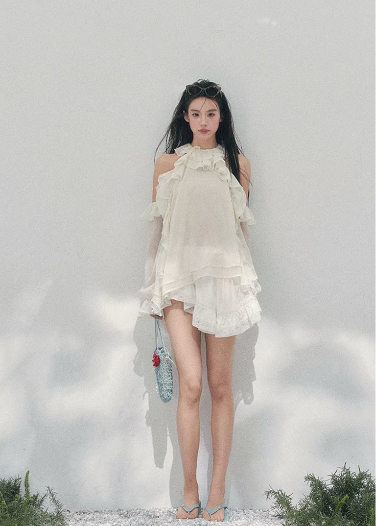 Heidi Fleur Sheer Blouse