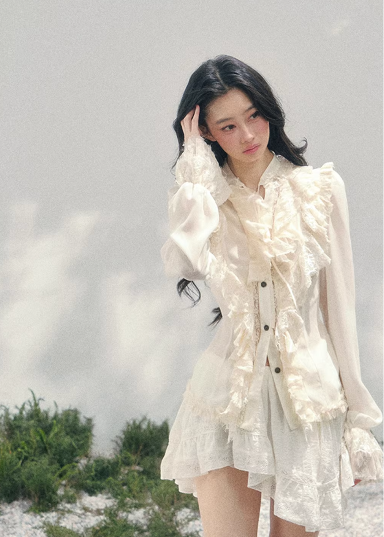 Mémoire Cour Lace Blouse