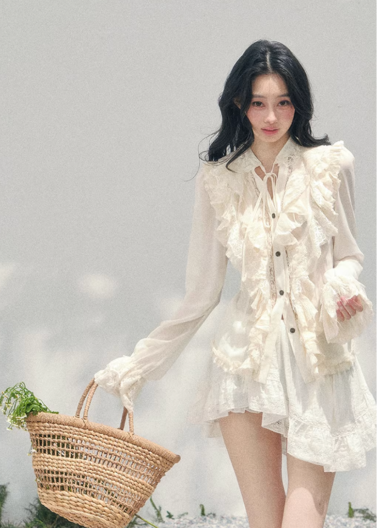 Mémoire Cour Lace Blouse