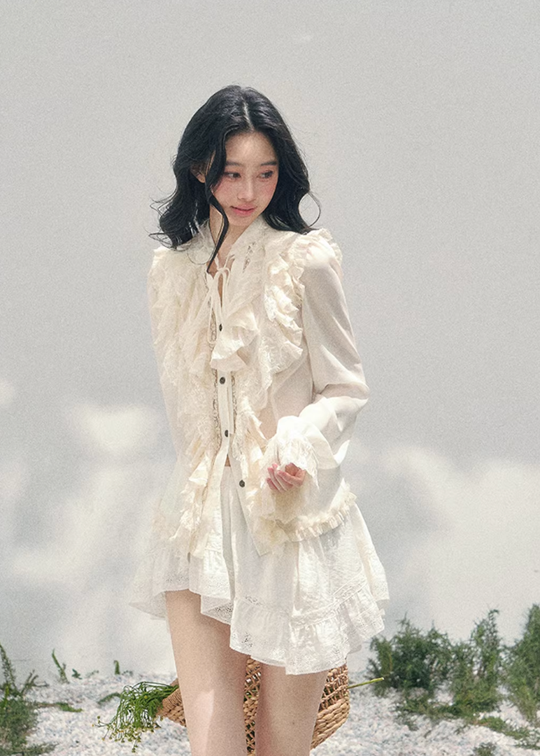 Mémoire Cour Lace Blouse