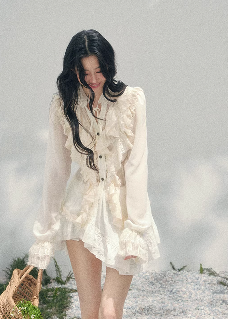 Mémoire Cour Lace Blouse