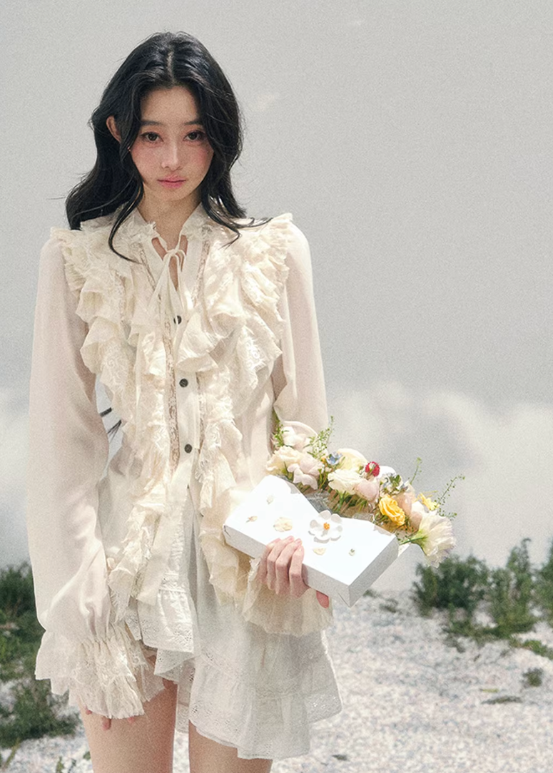 Mémoire Cour Lace Blouse