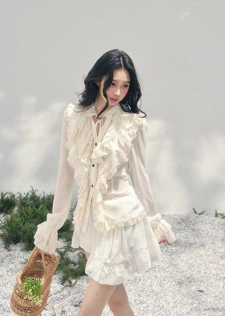 Mémoire Cour Lace Blouse