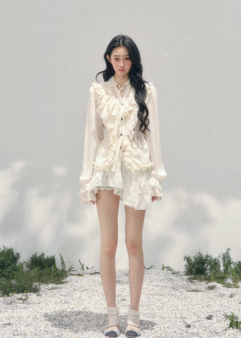Mémoire Cour Lace Blouse