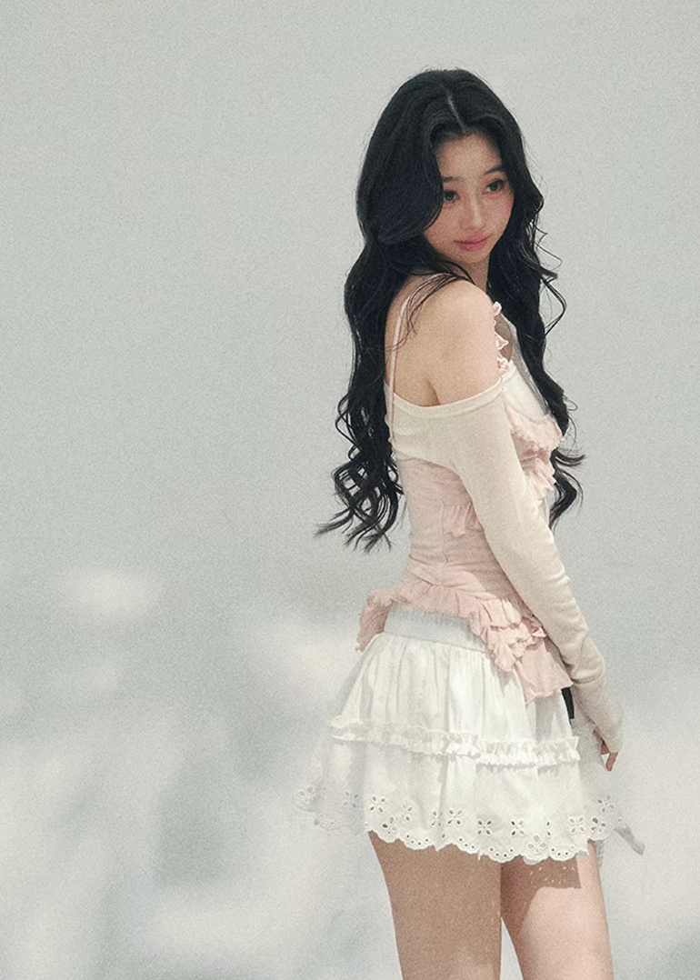 Icing Douce Layered Top