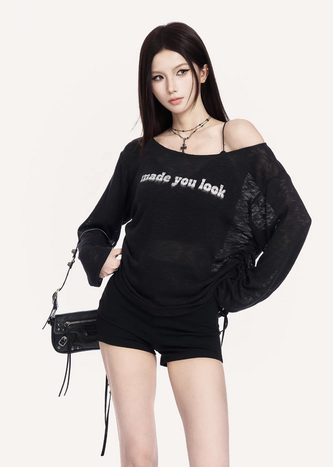 Static Sheer Letter Top Hover Image