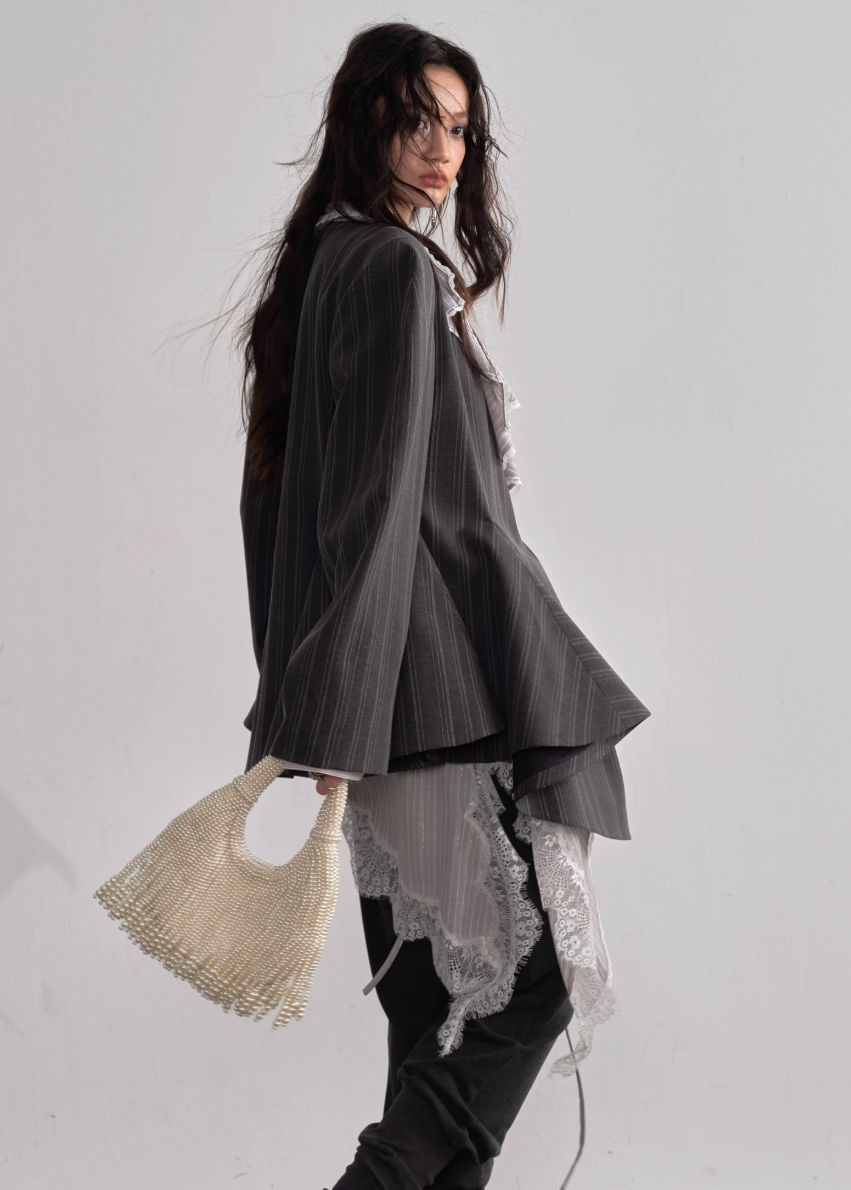 Quiet Mode Asym Blazer