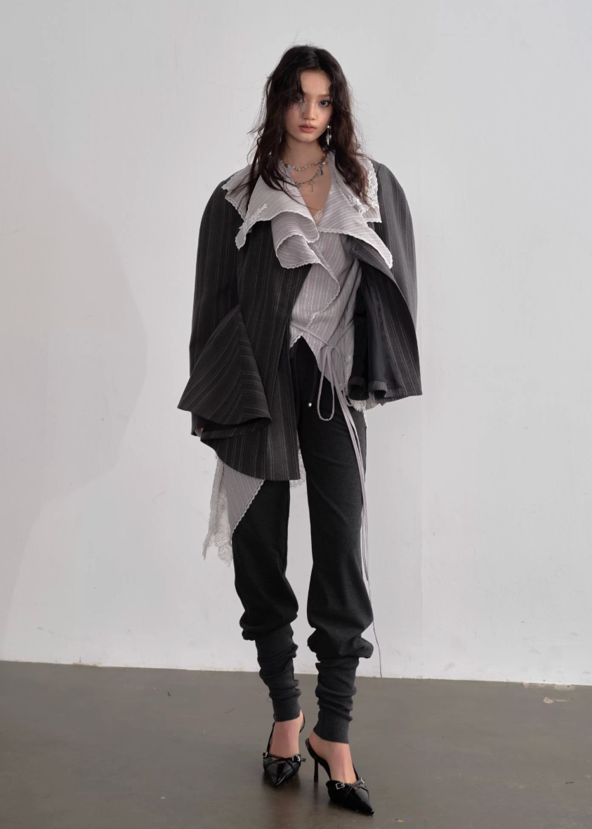 Quiet Mode Asym Blazer