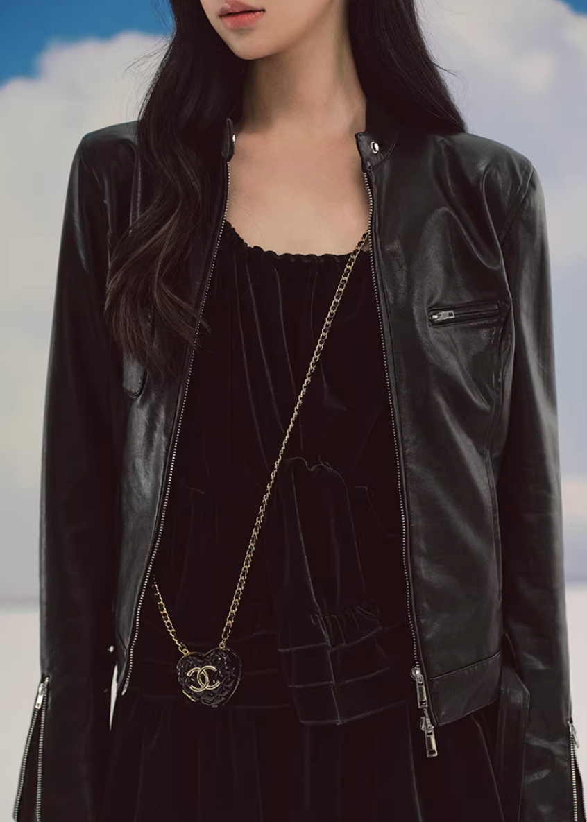 Pebble Muse Leather Jacket